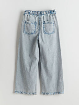 Wideleg K?z ?ocuk Jean Pantolon