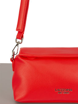 LACCOMA сумка Королина-Л815-алый эко кожа хлопок
