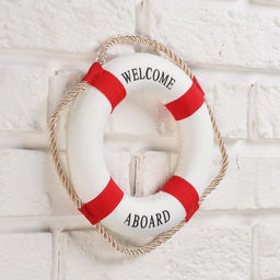 Декор настенный, панно «Спасательный круг», 14×1 см