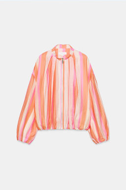 CHAQUETA BOMBER RAYAS / Multicolor - Zara фото 7