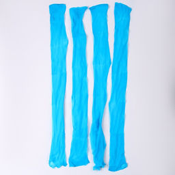 Капрон для кукол и цветов, набор 4 шт., размер 1 шт. 45 6 см, цвет бирюзовый - Школа талантов фото 2