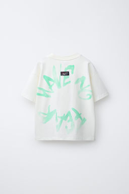 CAMISETA ESTAMPADA / Blanco