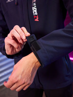 Женская мембранная куртка виндстоппер на флисе Azimuth Сияние 124/23983_709 Темно-Синий  фото 18