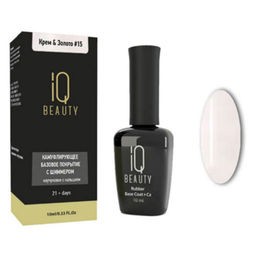 IQ Beauty Камуфлирующее базовое покрытие №15, крем и золото, 10 мл  фото 2