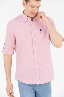 U. S. Polo Assn Мужская красная рубашка с длинным рукавом Неожиданная скидка в корзине - U.s. polo assn фото 18