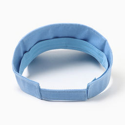 Козырёк женский MINAKU на липучке, размер 56-58, голубой