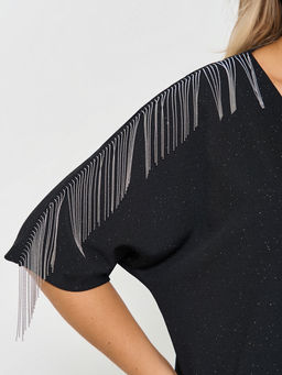 Платье 0349-1п тёмно-синий - Dora фото 83