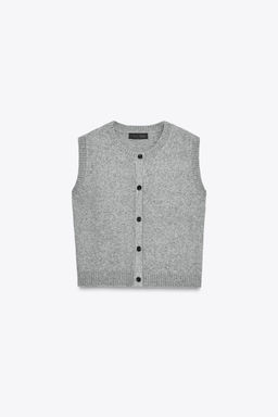 SOFT KNIT VEST - Zara фото 7