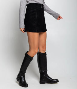 Юбка #КТ2862 (1), чёрный - Dommod фото 3