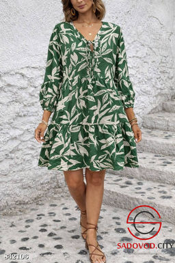 Платье женское с принтом