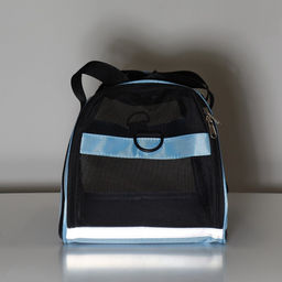 Сумка-переноска сетчатая, 48 х 26 х 31 см, голубая - Пижон фото 14