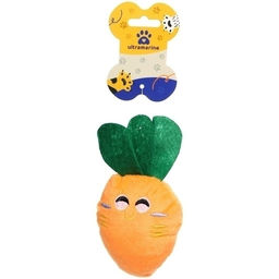 Цена за 4 шт. Игрушка для щенков, собак мелких и средних пород "Мистер Морковкин", с пищалкой, 7*15см (лейбл)
