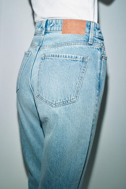 Z.05 MOM FIT HIGH-WAIST JEANS - Zara фото 17