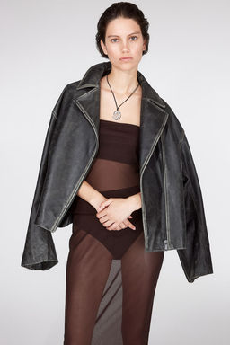 Top bandeau en malla transparente - H&m фото 2