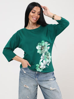 IV-CAPRIZ Мимулус - футболка зеленый