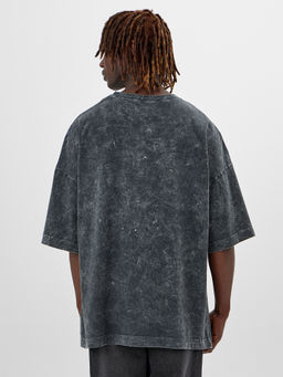 Футболка мужская Mark Formelle Acid Wash серая  фото 2