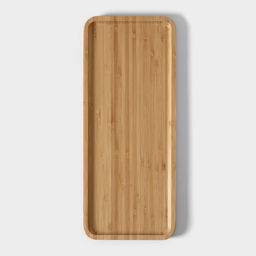 Блюдо для подачи BellaTenero Striata, прямоугольное, 36×15 см, бамбук