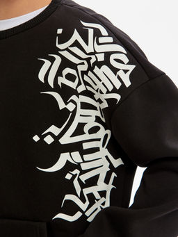 Свитшот черный 203141304 - Nota bene фото 5