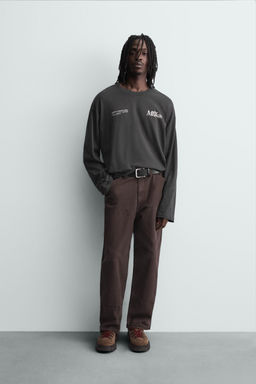 SLOGAN PRINT T-SHIRT