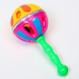 Погремушка «Яркий маракас»,17,5 см, цвет МИКС, Крошка Я