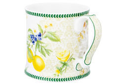 Кружка 380 мл 12,3*9*9 см Лимоны NEW BONE CHINA - Elan gallery фото 12