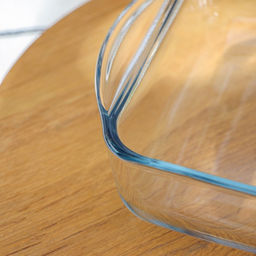 Форма для запекания Paşabahçe Borcam, 2 л, с крышкой, жаропрочное стекло, прозрачная