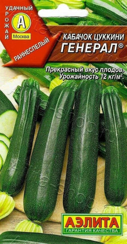 Кабачок Генерал (цуккини) 1г (Аэлита)