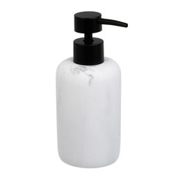 Диспенсер д/жид. мыла 300 мл 7,4*7,4*16,5 см Мрамор смола(полирезин) арт. 463-561 VETTA