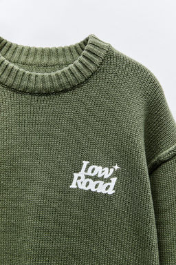 SLOGAN PRINT SWEATER - Zara фото 3