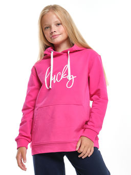 Толстовка с капюшоном с принтом UD 7422 малина