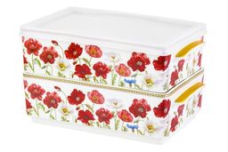 Набор 2 блюд д/холодца 800 мл 20*12,5*11,5 см Маки