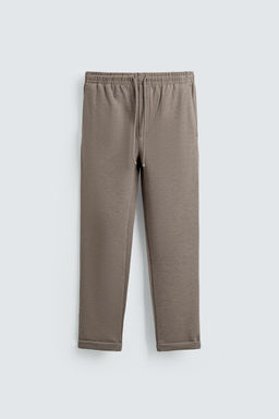 PANTAL?N CINTURA JOGGER EASY CARE / Tostado vigor? - Zara фото 8