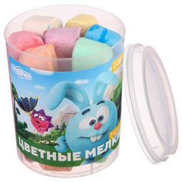 Набор цветных мелков Смешарики , 7 цветов  фото 8