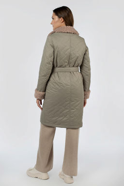 05-2114 Куртка женская зимняя (пояс)