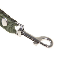 Поводок брезентовый 5 м х 2 см, тёмно-зелёный - Пижон фото 2