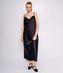 Платье #ОКТ025003, чёрный - Dommod фото 6