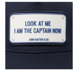 Бейсболка JOHN HATTER арт. R-1048-U00 Look At Me I Am The Captain Now (синий) фото 4
