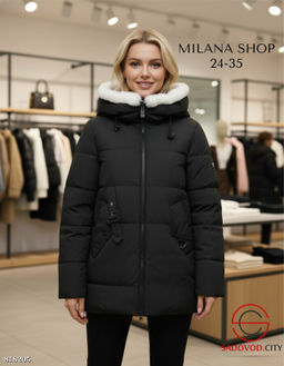 Зимняя женская куртка с капюшоном - Bruno фото 3