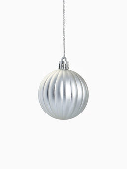 Ёлочные игрушки набор 11 шт. Чудеса 6 см, серебро - Зимнее волшебство фото 4