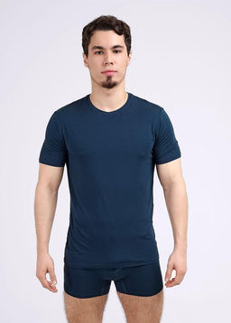 CLE MF608810 Фуфайка муж бам т.бирюзовый