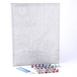 Картина по номерам на новый год на холсте с подрамником Уют, 40?50 см - Школа талантов фото 2