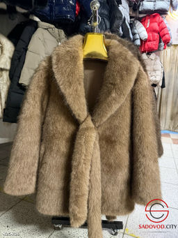 Шуба женская из искусственного меха