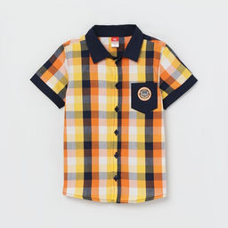 CRB wear/CSKB 62684-30-269 Рубашка для мальчика, желтый/Ex.Cherubino  фото 2