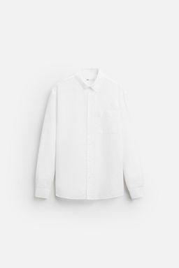 COTTON - LINEN SHIRT - Zara фото 14