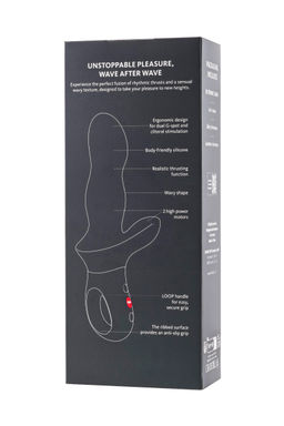 Пульсатор кролик Fun Factory Bi Stronic Crave, силикон, розовый, 21 см