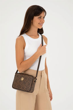 U. S. Polo Assn / Женская коричневая сумка через плечо