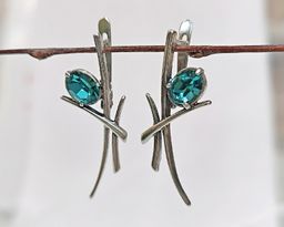 Серьги "Штрих"