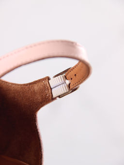 Босоножки 5033.23663bе.Розовый+коричневый