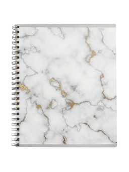 Тетрадь 80 листов, в клетку, на гребне «Мрамор темный»