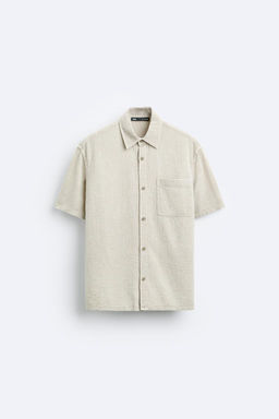 SOLUK EFEKTLI DOKULU GOMLEK - Zara фото 7